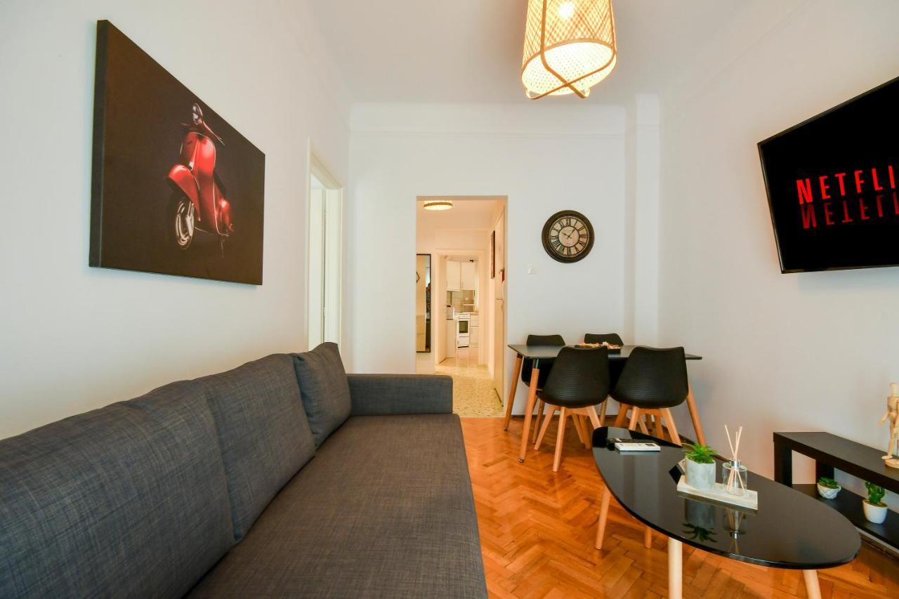 Thessaloniki Center Comfortable Apartment Exteriör bild