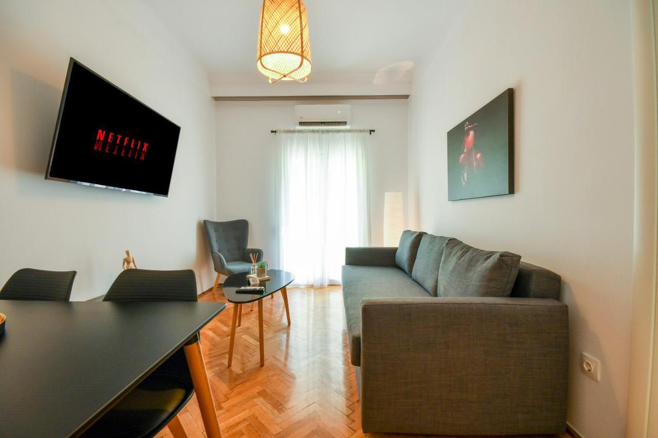 Thessaloniki Center Comfortable Apartment Exteriör bild