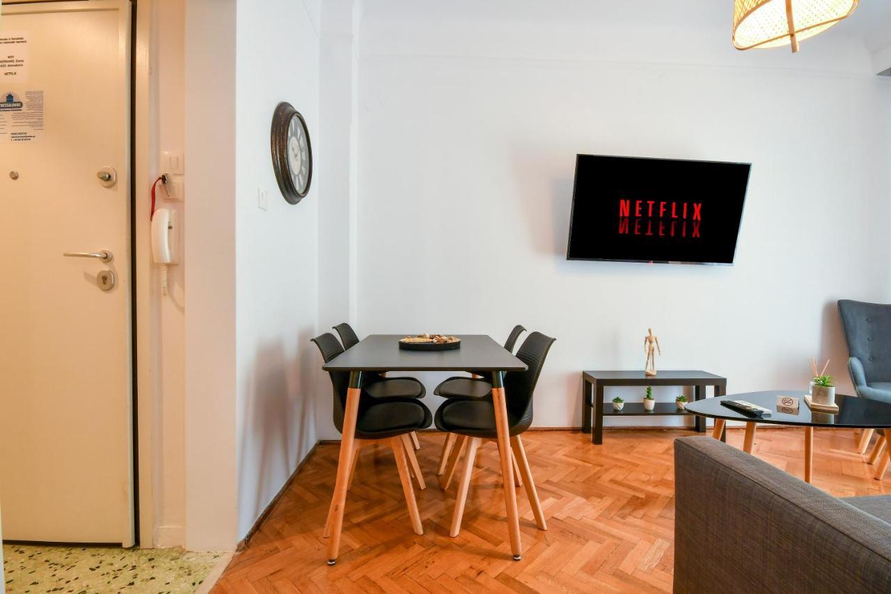 Thessaloniki Center Comfortable Apartment Exteriör bild